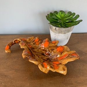 Mid century psychedelic ceramic Astray Bowl Dish